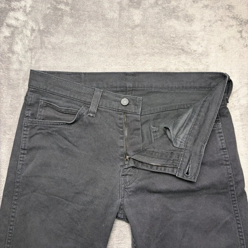 Levi's‎ Pants Mens 32 Black 513 Slim Straight Denim Jeans 06990-110